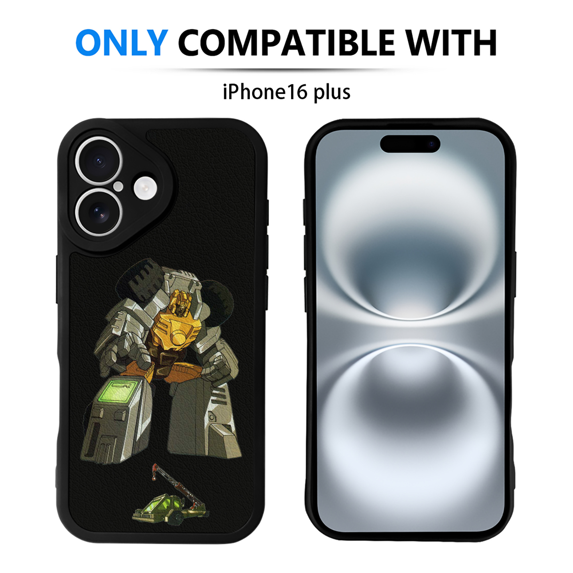 （画像用）  【iPhone 16シリーズ対応】シリコンスマホケース（レザー調） 材質：シリコン